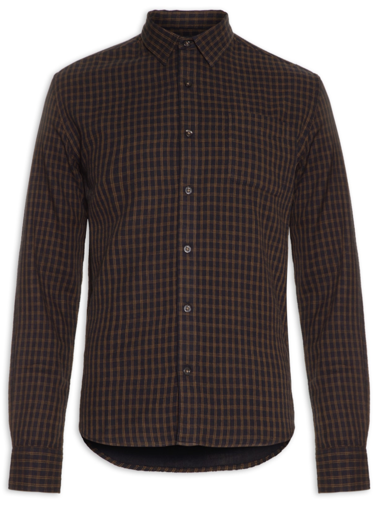 Camisa Masculina Floresta Alaska - Azul