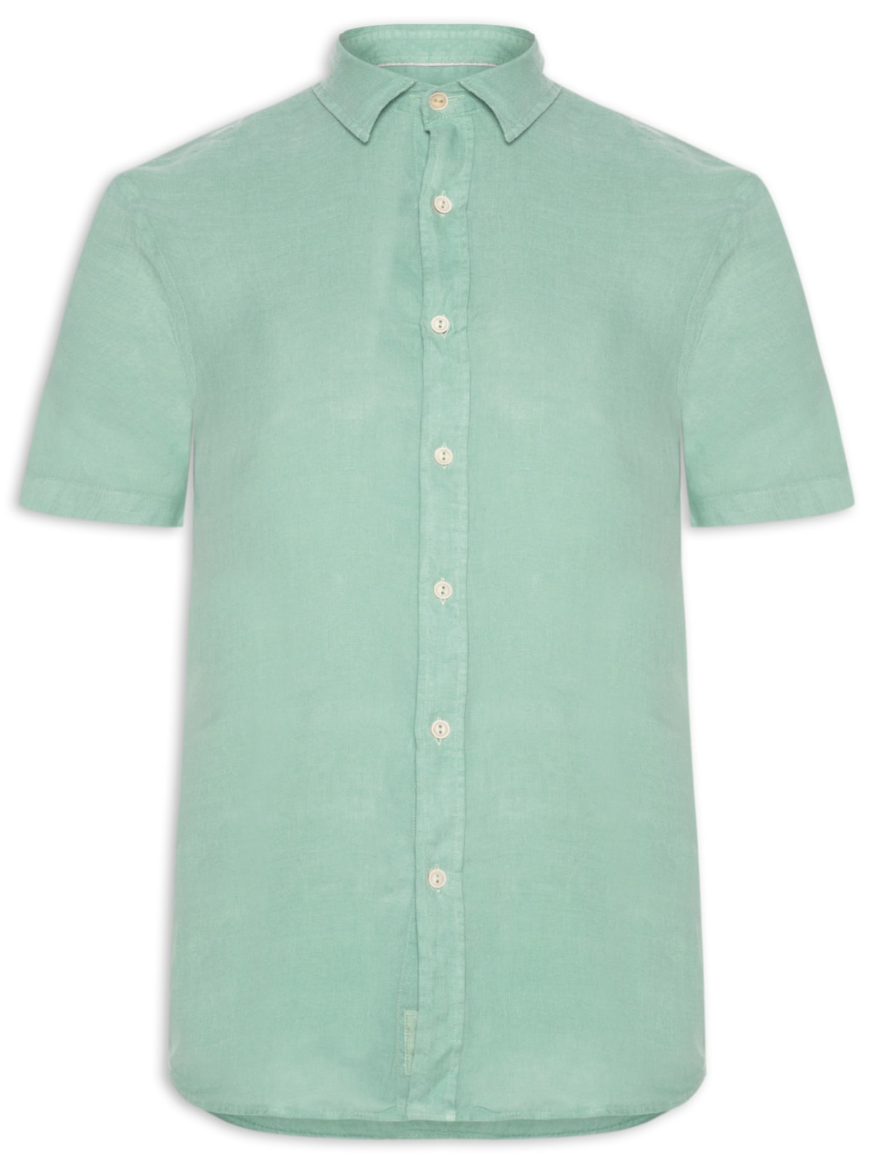 Camisa Masculina Formentera 100% Linho - Verde