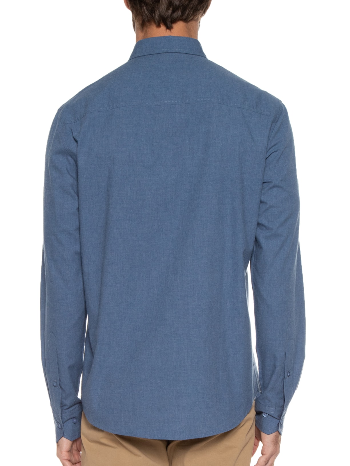 Camisa Masculina Fun Flanel Mayer Azul Spirito Santo