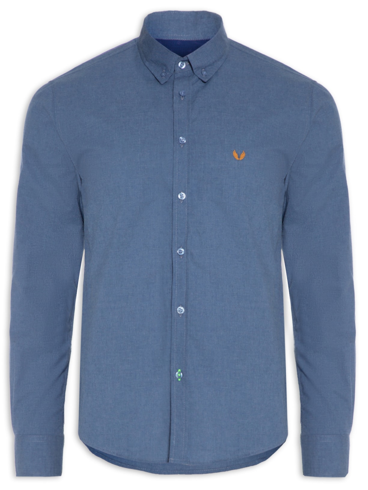 Camisa Masculina Fun Flanel Mayer Azul Spirito Santo