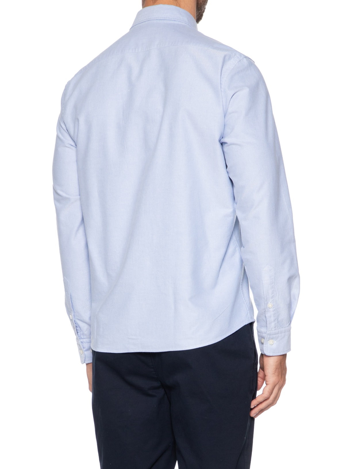 Camisa Masculina H-Liam 01 Azul Boss
