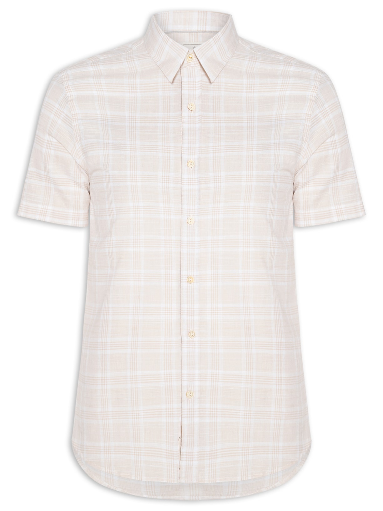 Camisa Masculina Hamê Bege Pineapple