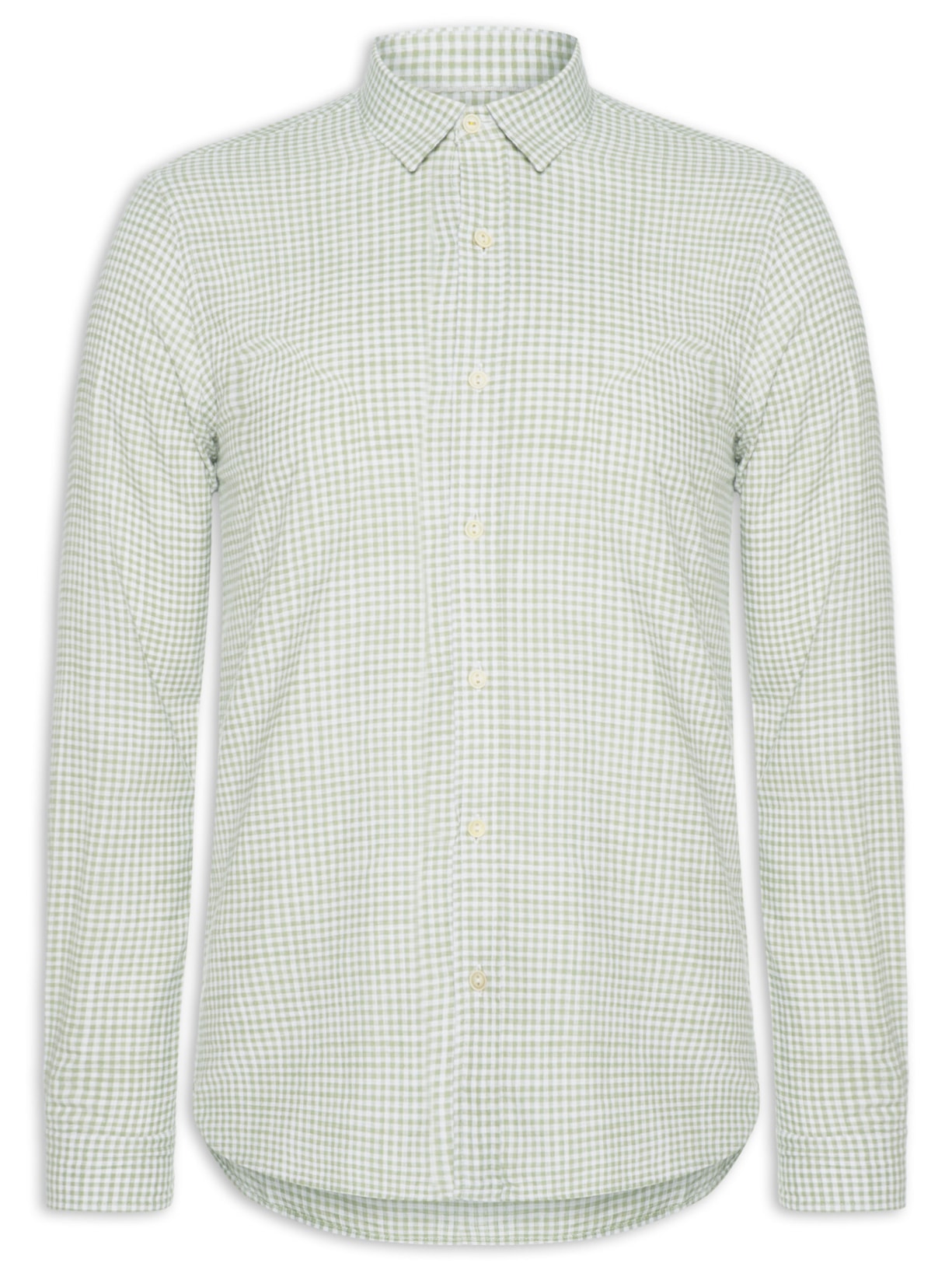 Camisa Masculina Hamê Vichy - Verde