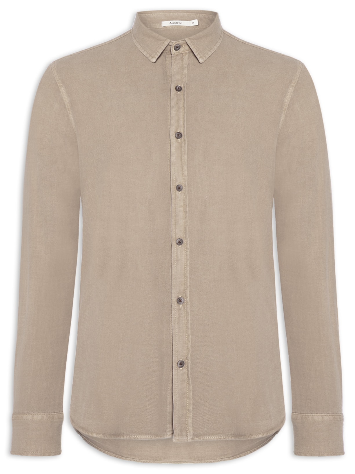 Camisa Masculina Havana II Manga Longa - Bege
