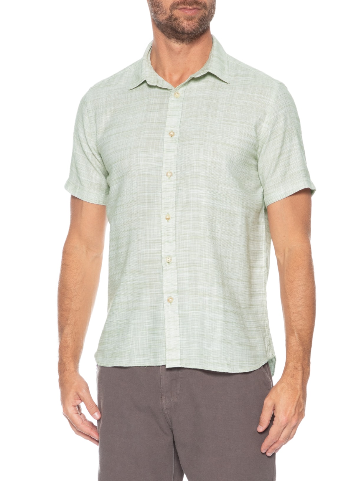 Camisa Masculina Havana Verde Pineapple