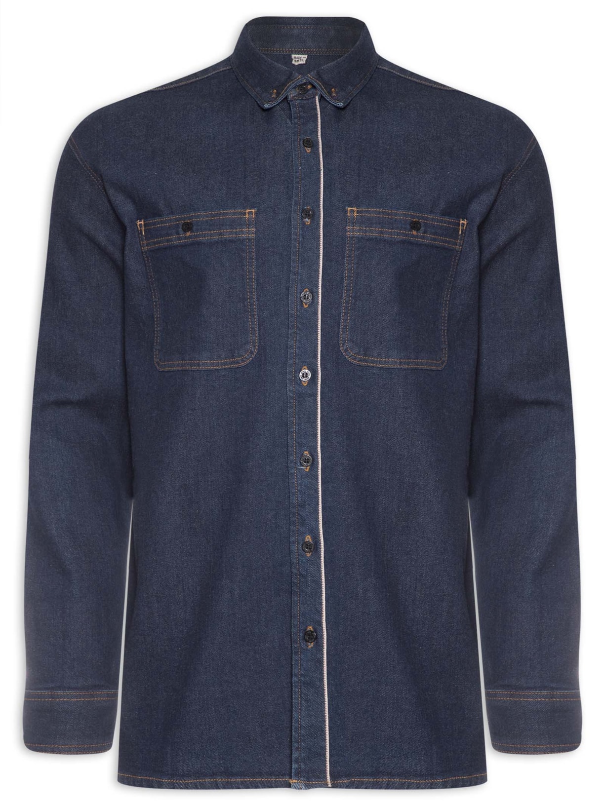 Camisa Masculina Itália - Azul