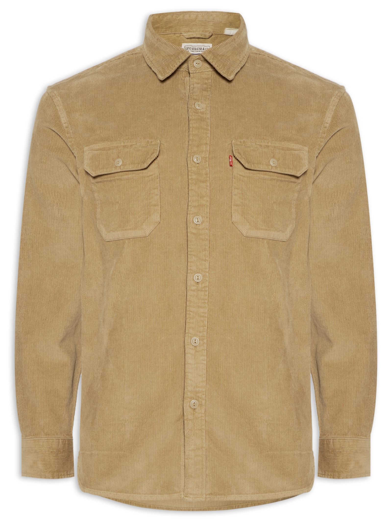 Levi's - Camisa Masculina Jackson Worker - Marrom