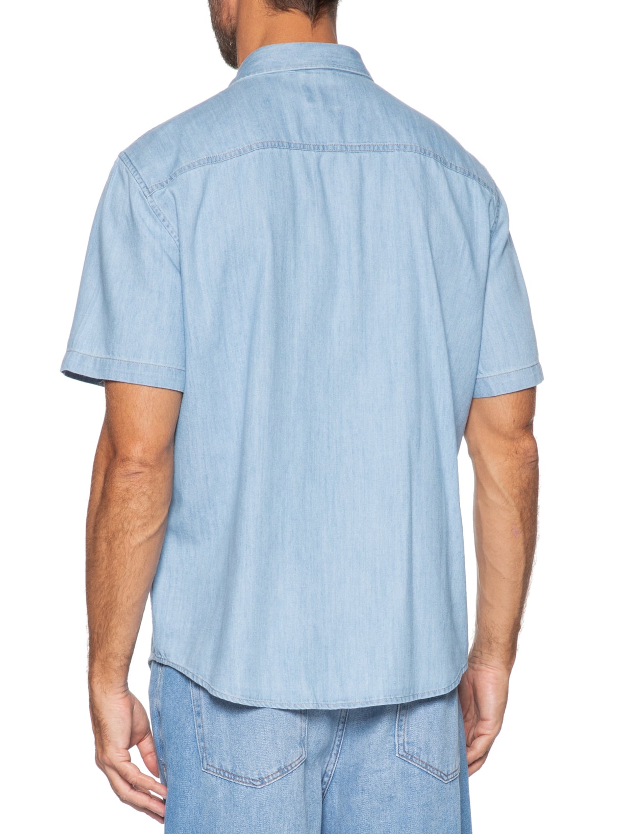Camisa Masculina Jeans Authentic Button Down Azul Levi's