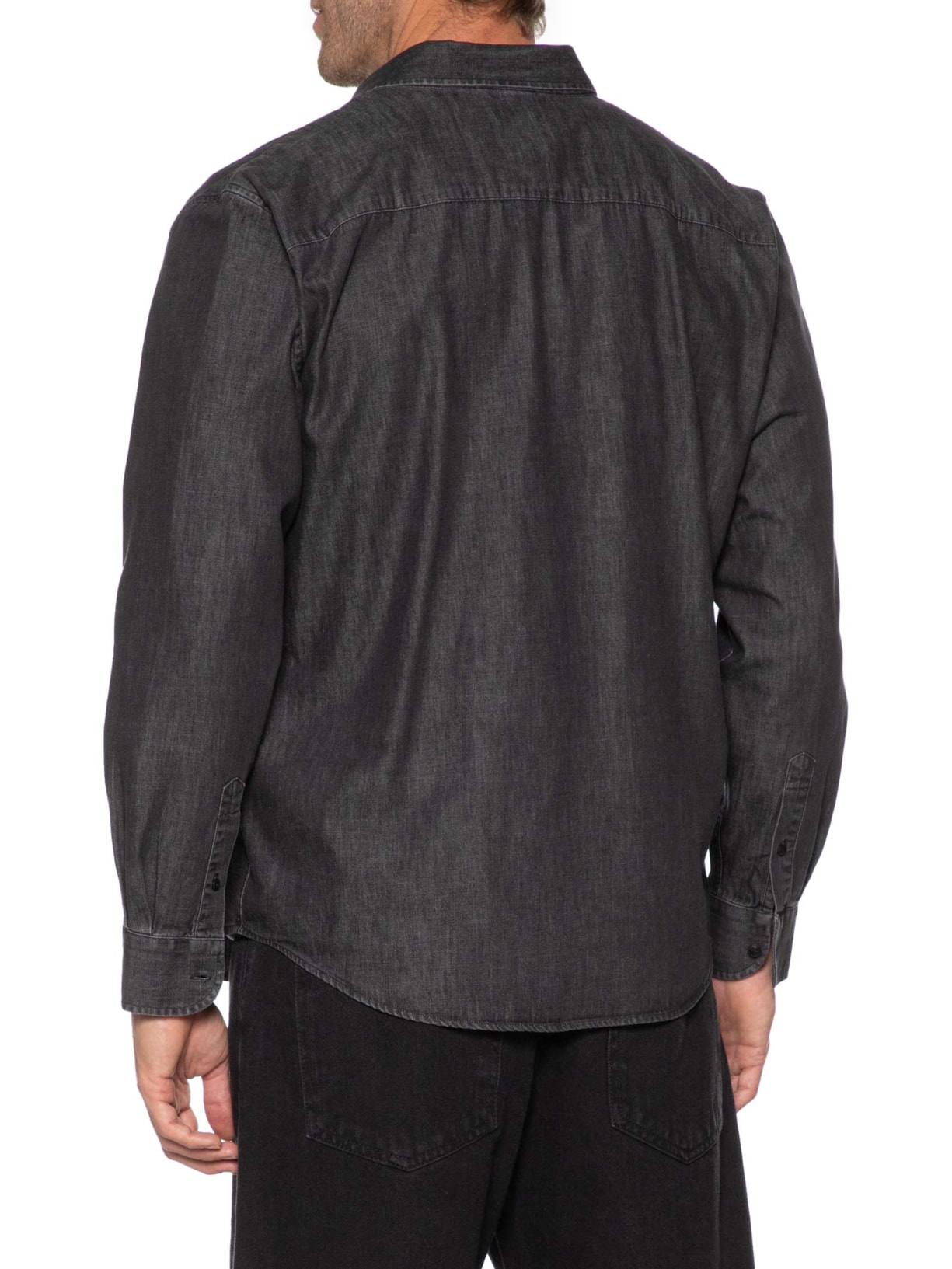 Camisa Masculina Jeans Authentic Button Preto Levi's