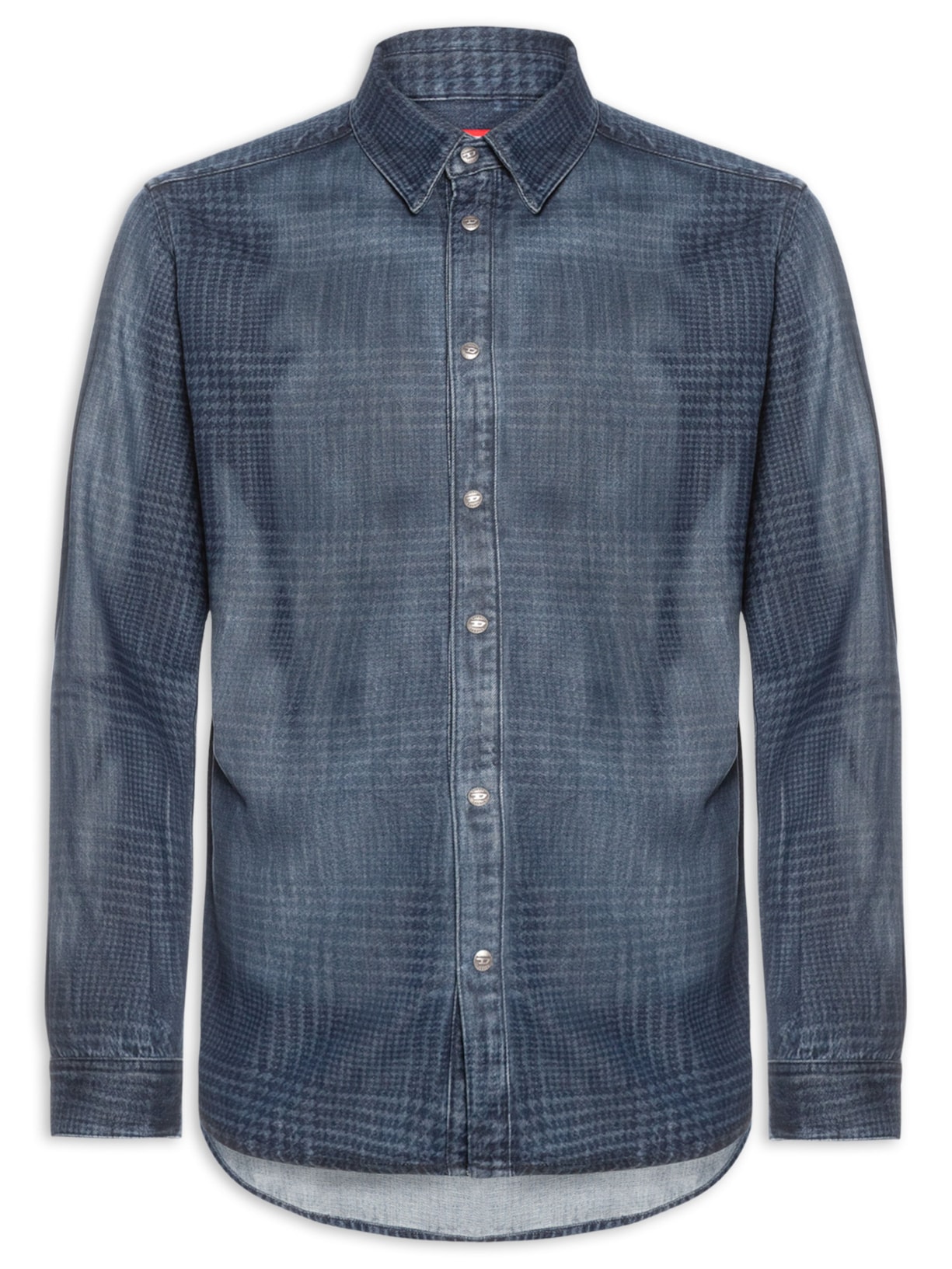 Camisa Masculina Jeans Simply-S13 Azul Diesel