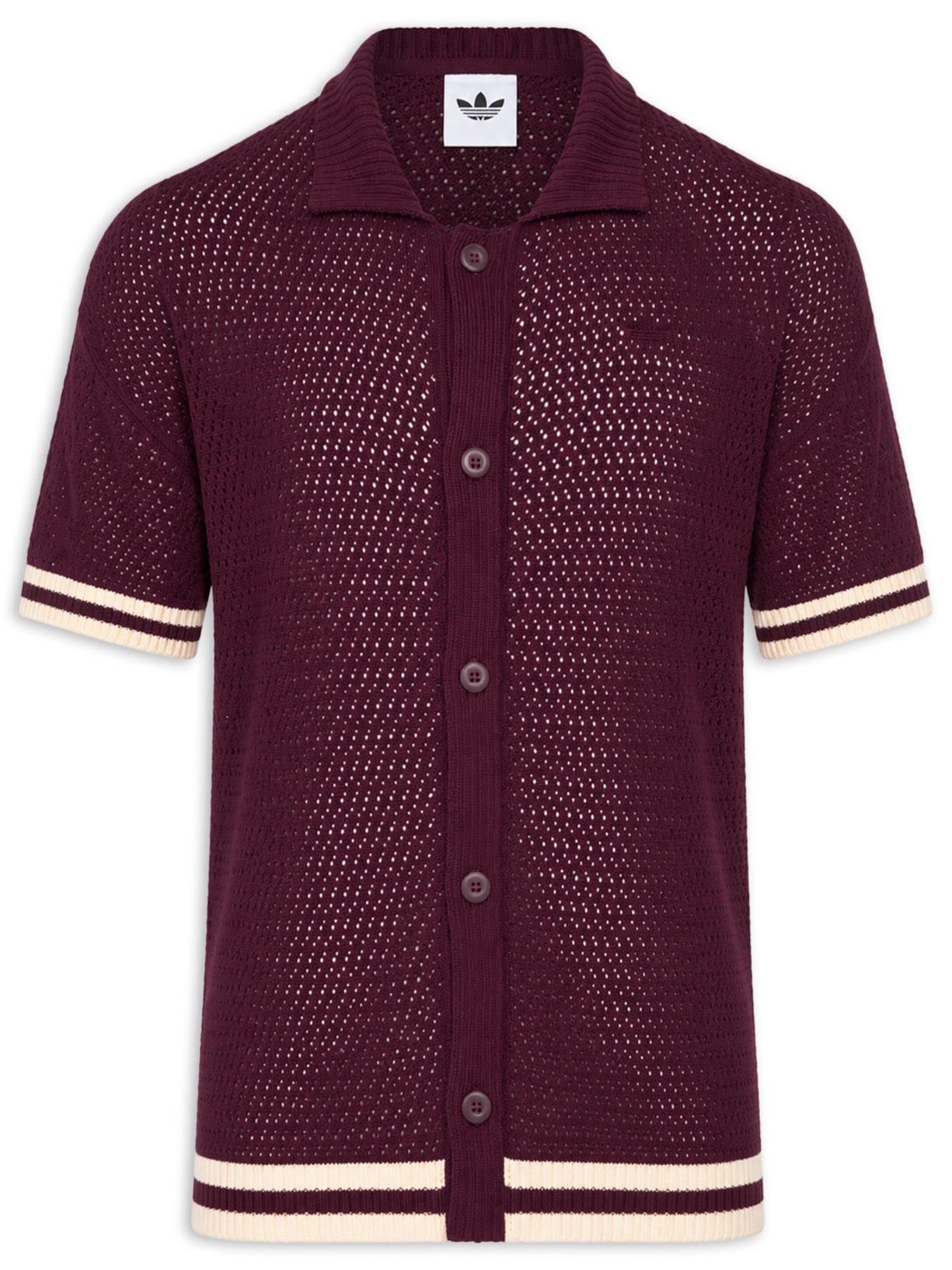 Camisa Masculina Jersey Crocket Sports Vermelho Adidas Originals