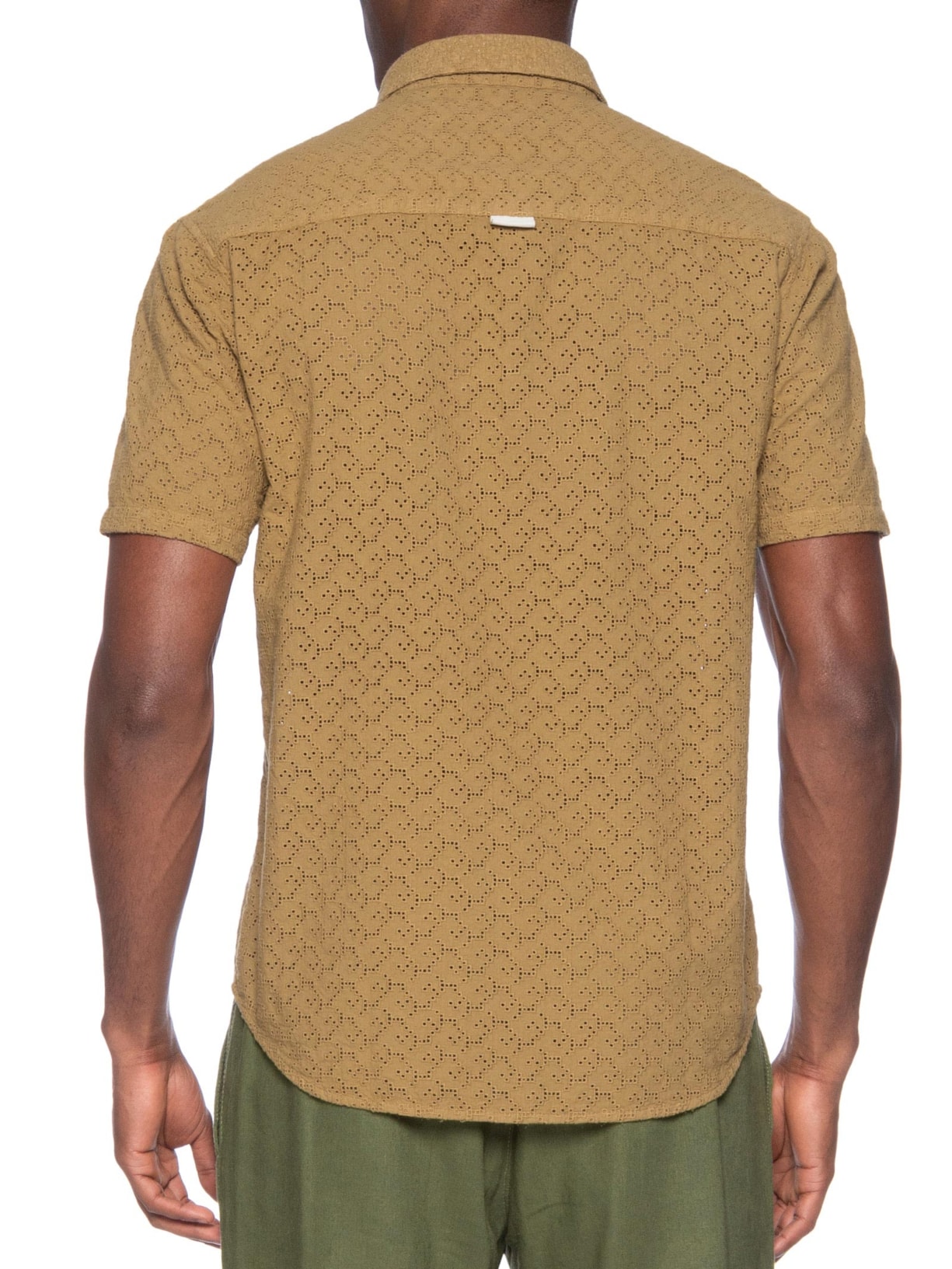 Camisa Masculina Laise Nature Marrom Foxton