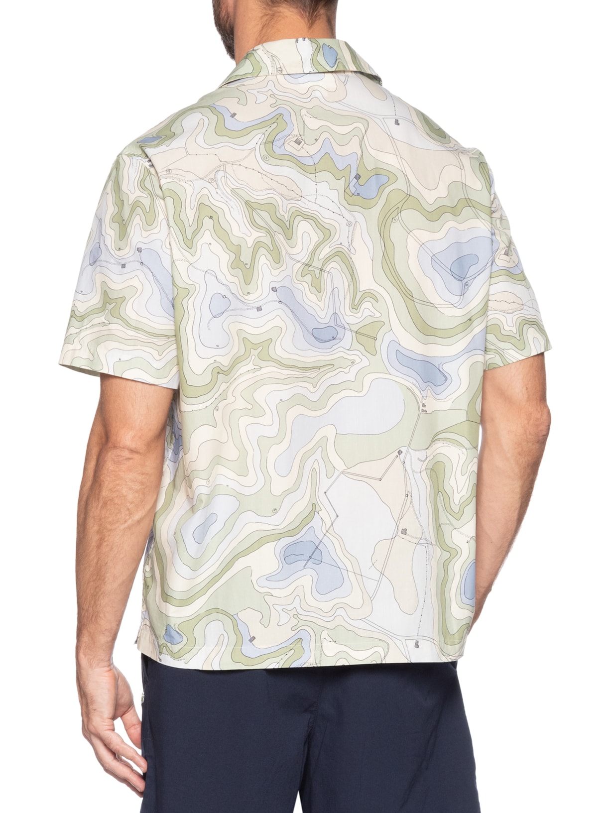 Camisa Masculina Landscape Verde Lacoste