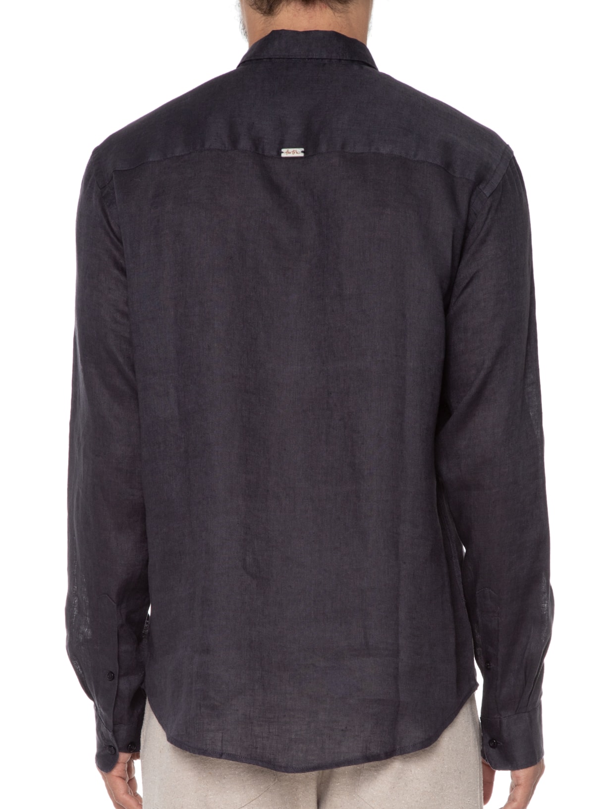 Camisa Masculina Linho Maldivas Cinza Foxton