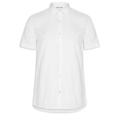 Camisa Masculina Linho Pienza - Branco 