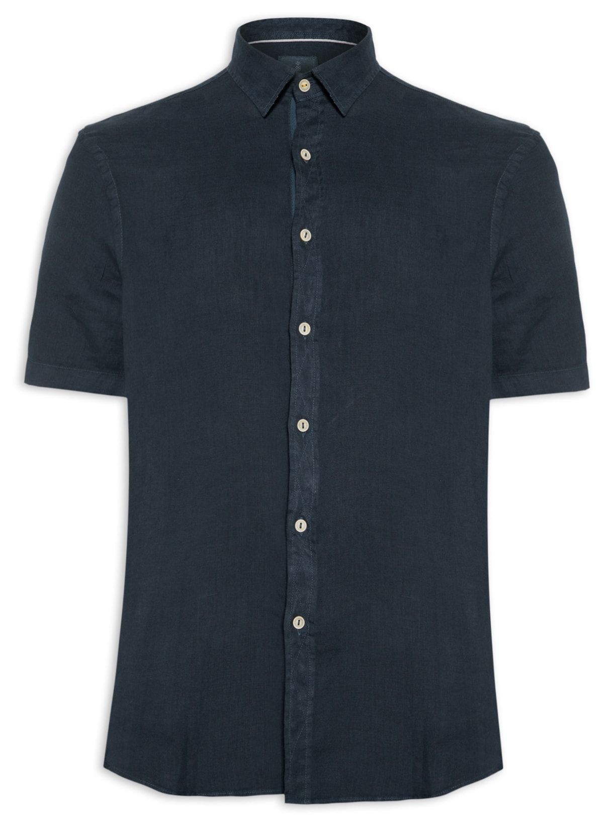 Camisa Masculina Linho Winter - Azul