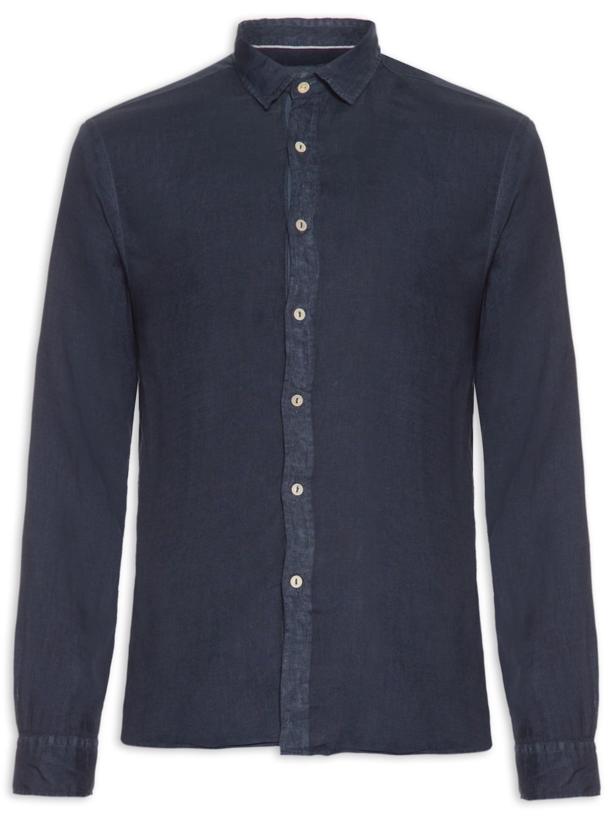 Camisa Masculina Linho Winter - Azul