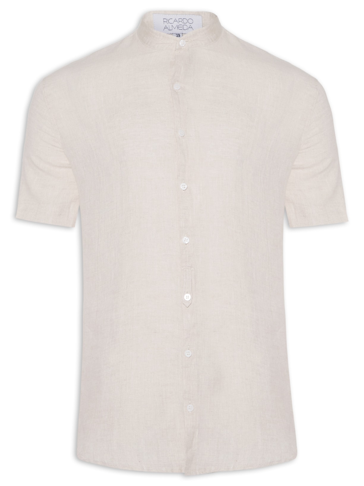 Camisa Masculina Liric Gola Padre - Bege