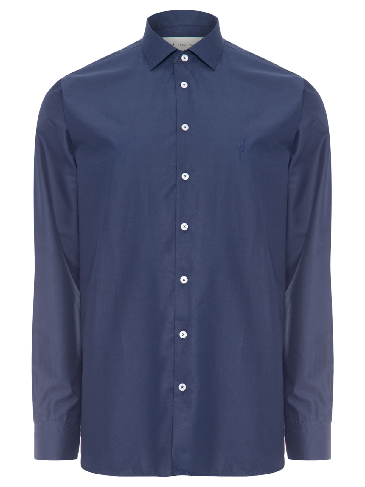 Camisa Masculina Lisa - Azul