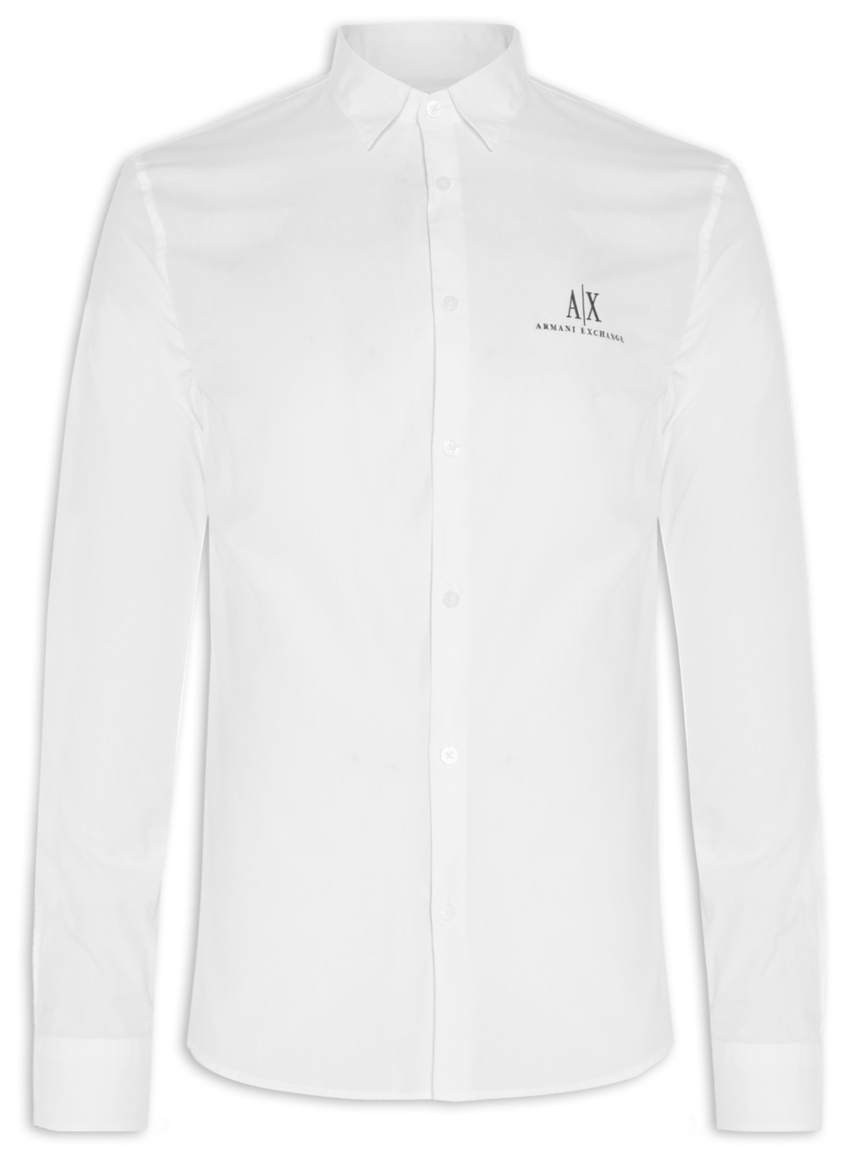 Camisa Masculina Lisa - Branco