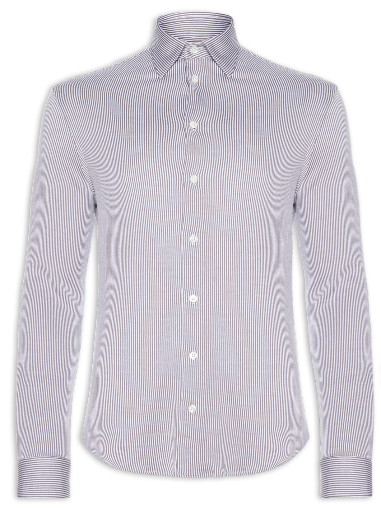 Camisa Masculina Listrada - Azul