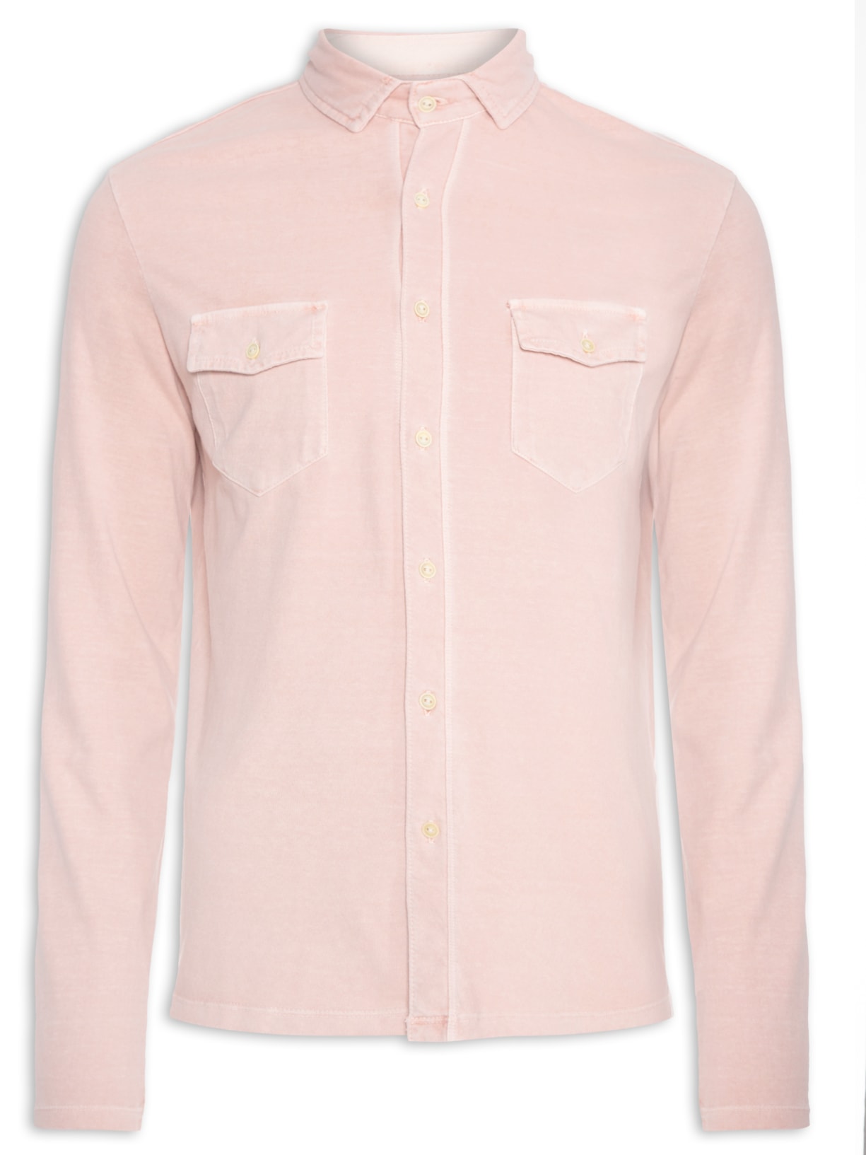 Camisa Masculina Malhão 2 Bolsos - Rosa