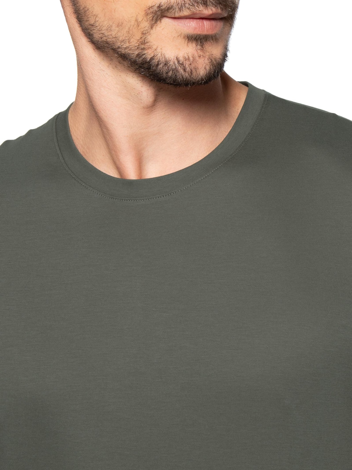 Camisa Masculina Manga Curta Ax Pima Verde Armani Exchange