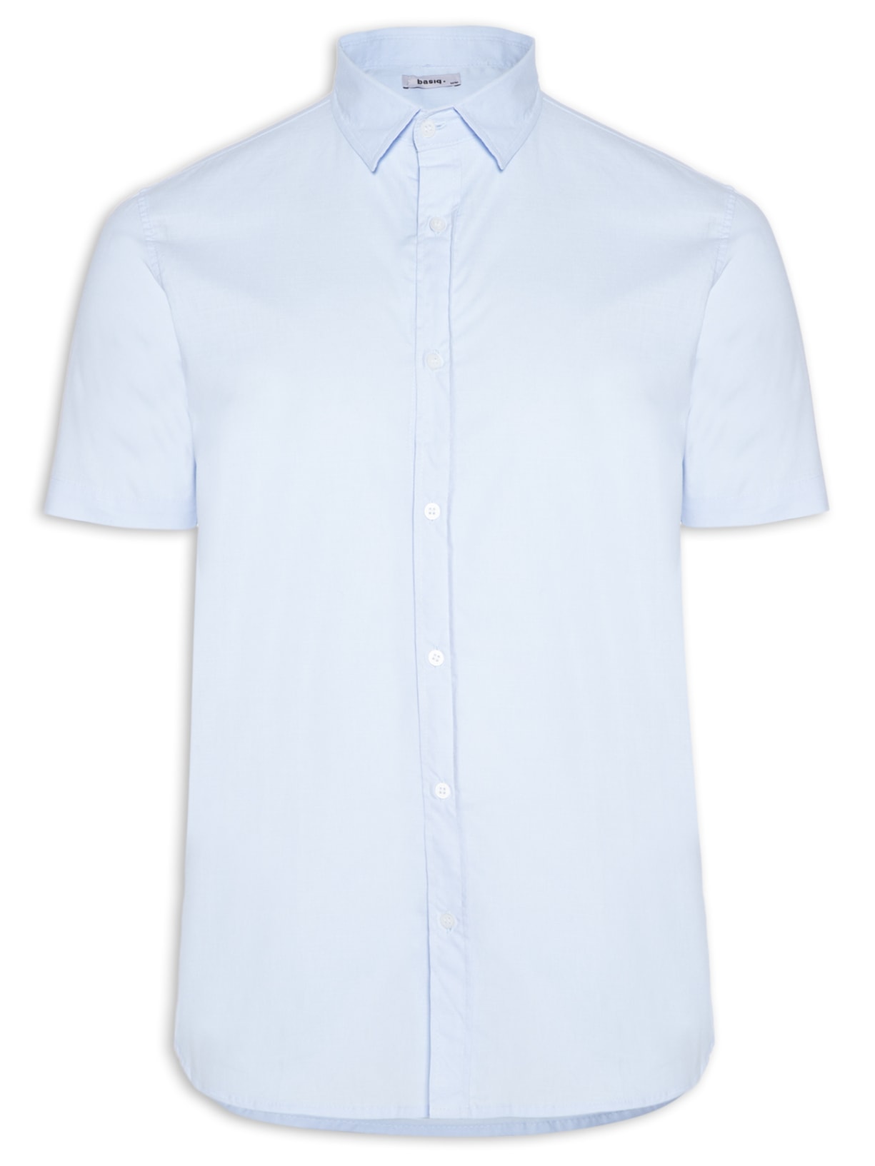 Camisa Masculina Manga Curta - Azul