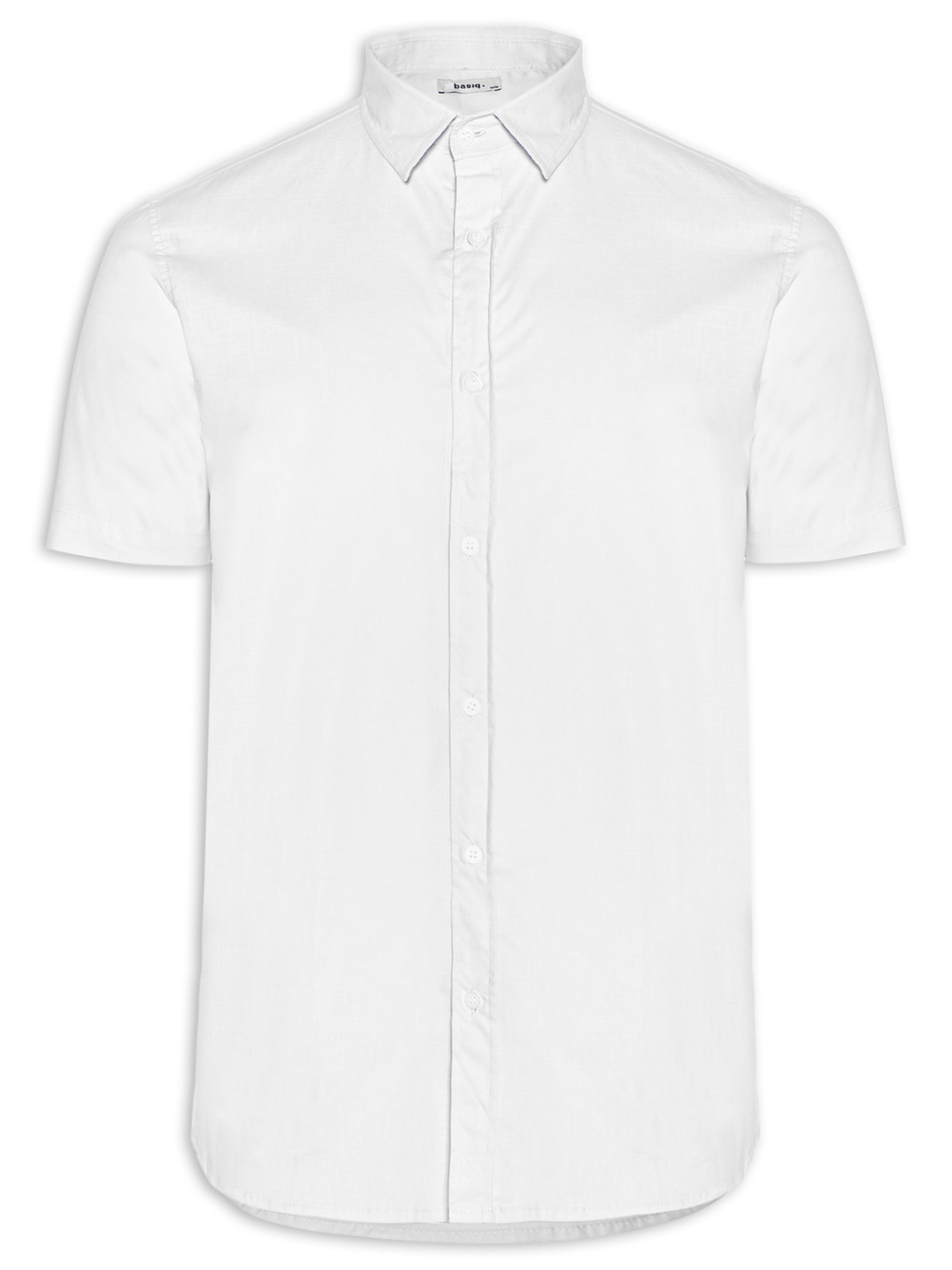 Camisa Masculina Manga Curta - Branco