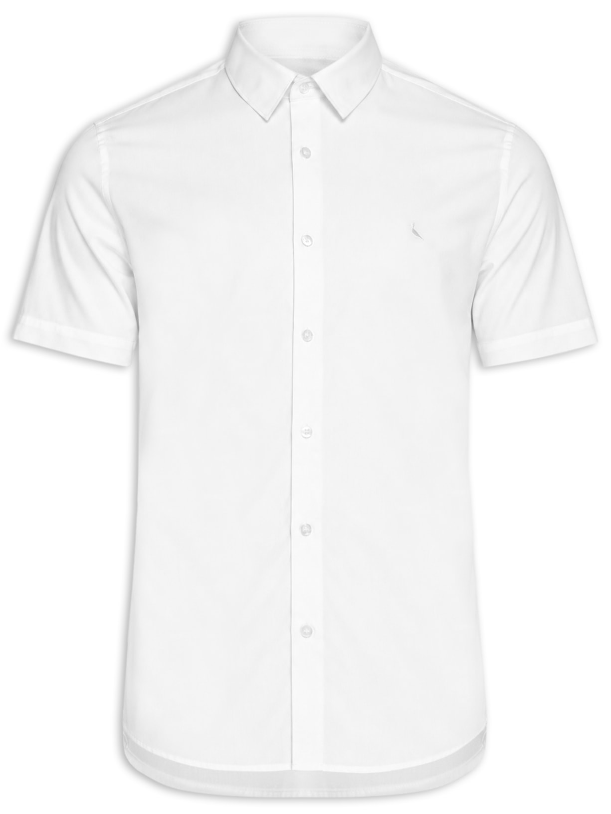 Camisa Masculina Manga Curta Prado Off White Reserva