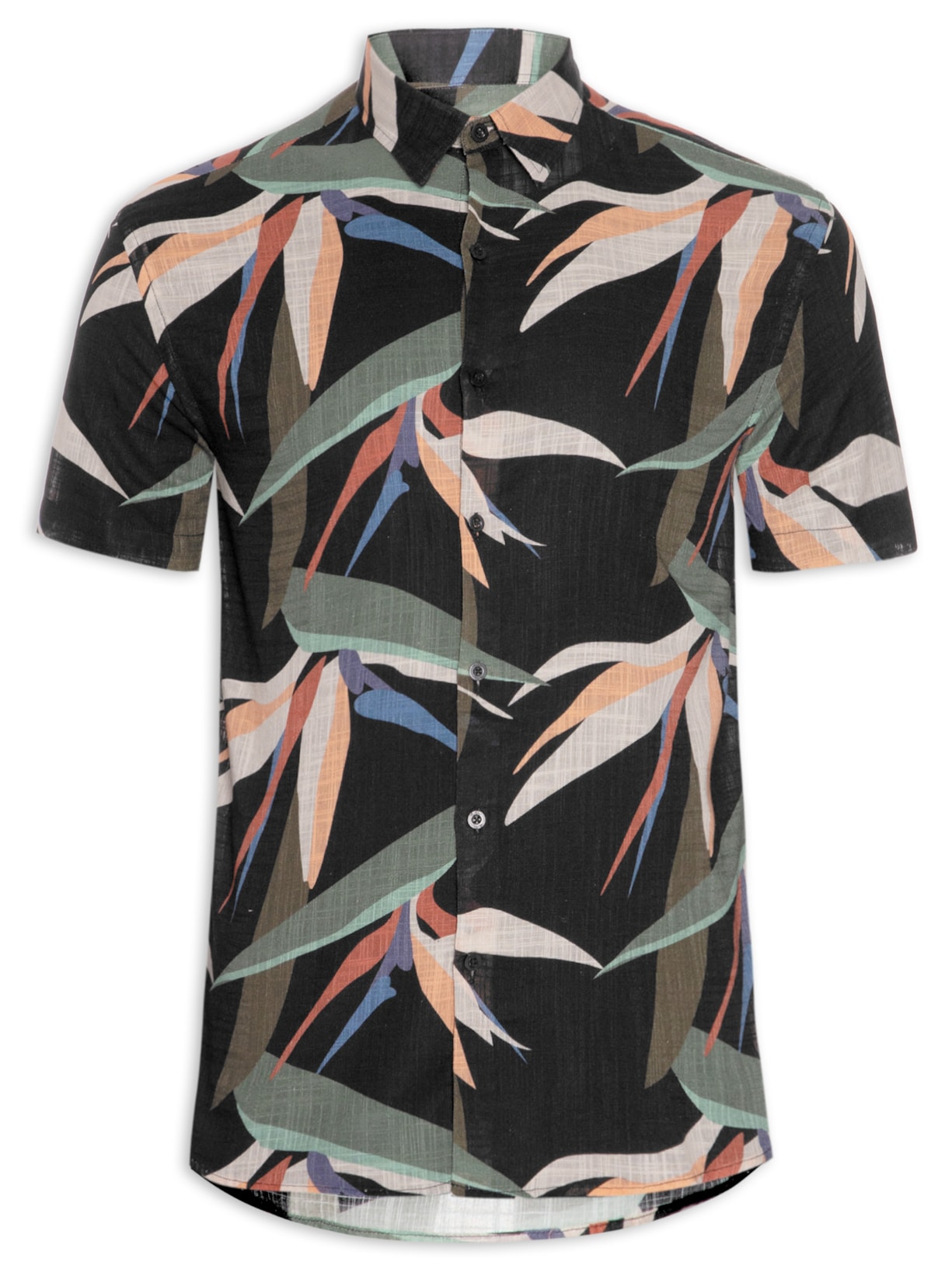 Camisa Masculina Manga Curta Stern - Verde