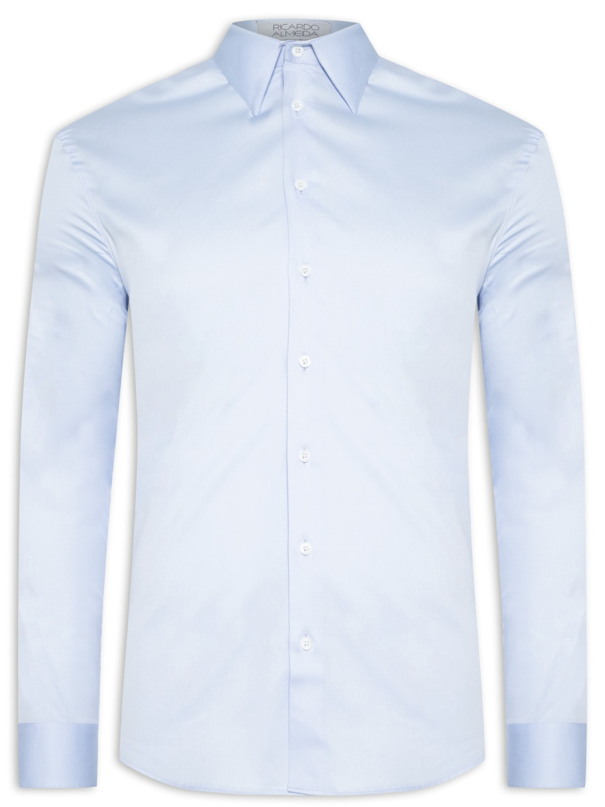 Camisa Masculina Manga Longa Austin - Azul