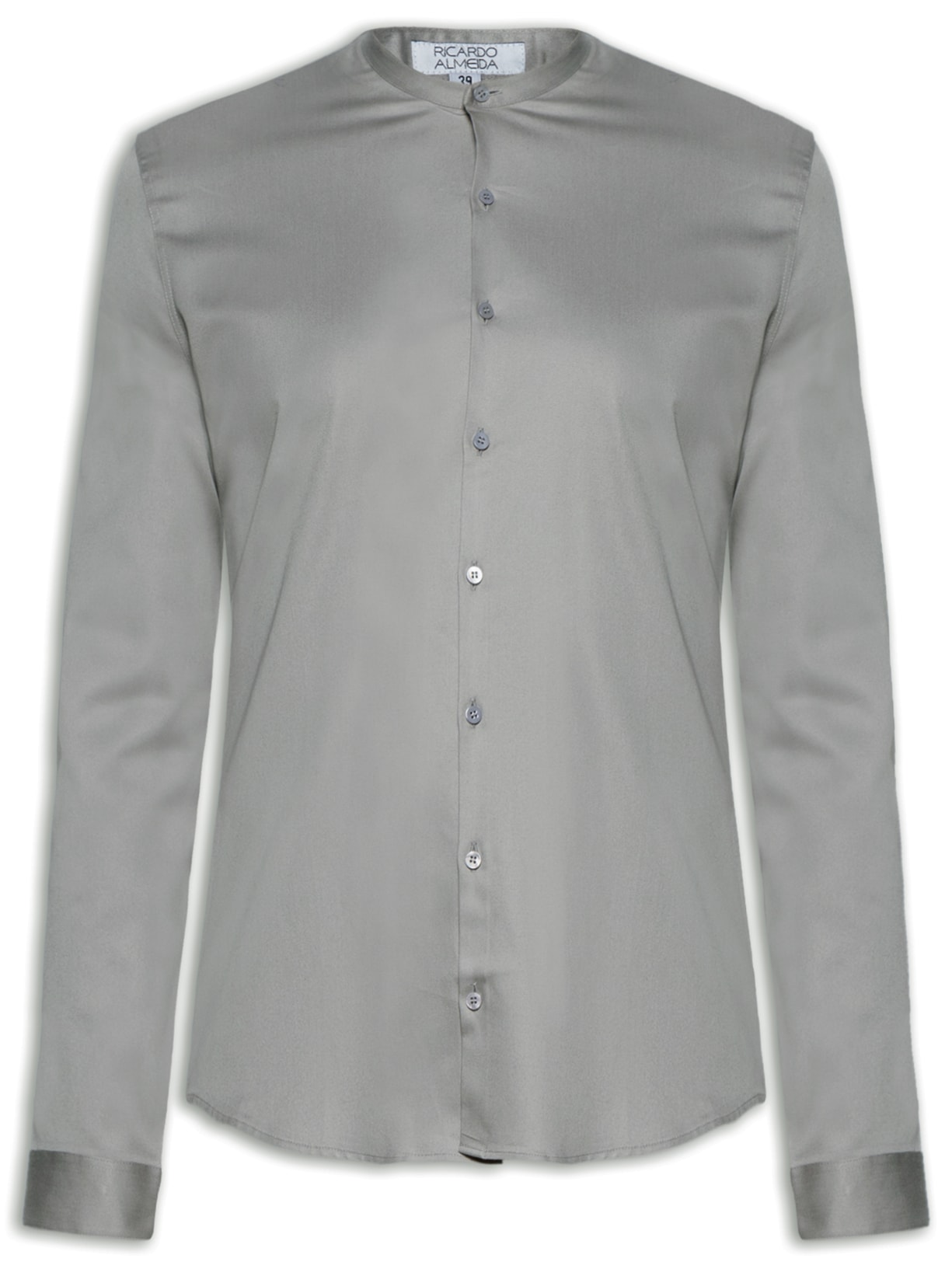 Camisa Masculina Manga Longa Austin - Cinza