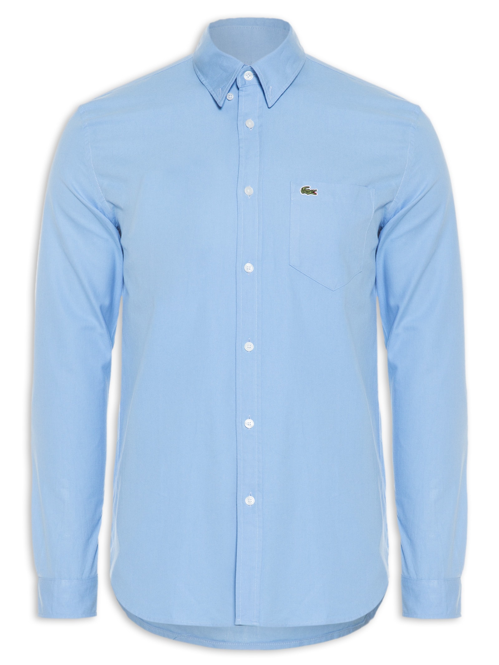 Camisa Masculina Manga Longa - Lacoste - Azul