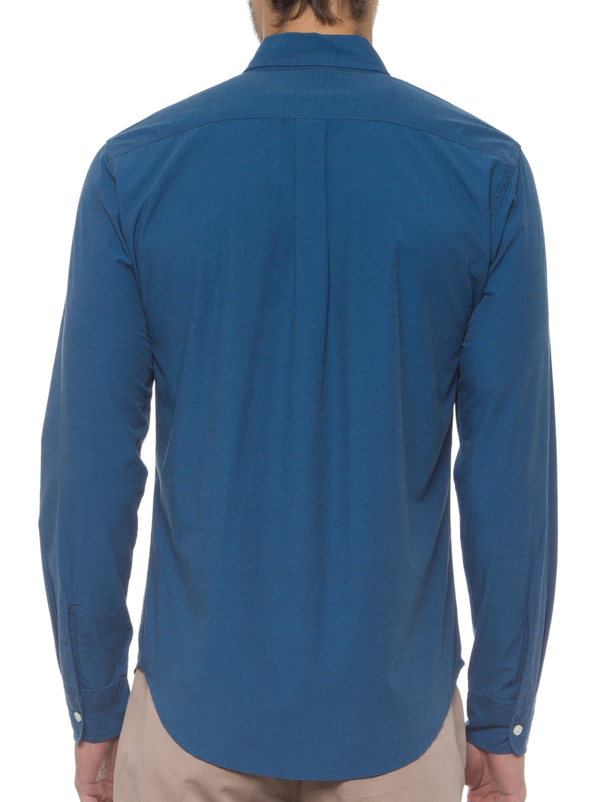 Camisa Masculina Manga Longa Azul Levi's