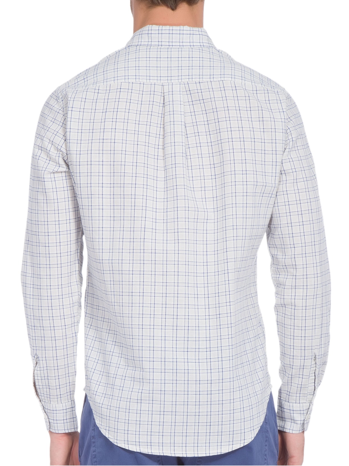 Camisa Masculina Manga Longa Azul Levi's