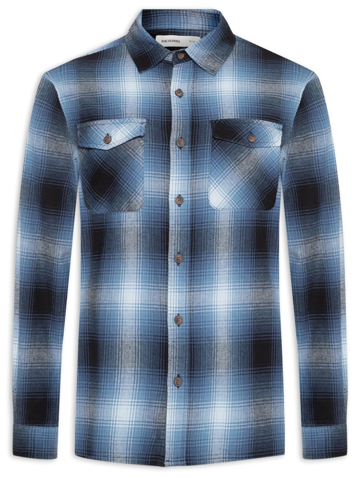 Camisa Masculina Manga Longa - Azul