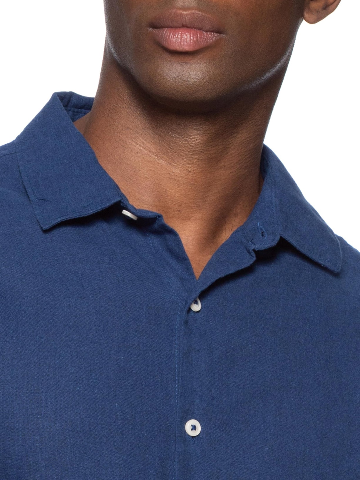 Camisa Masculina Manga Longa Azul Hering