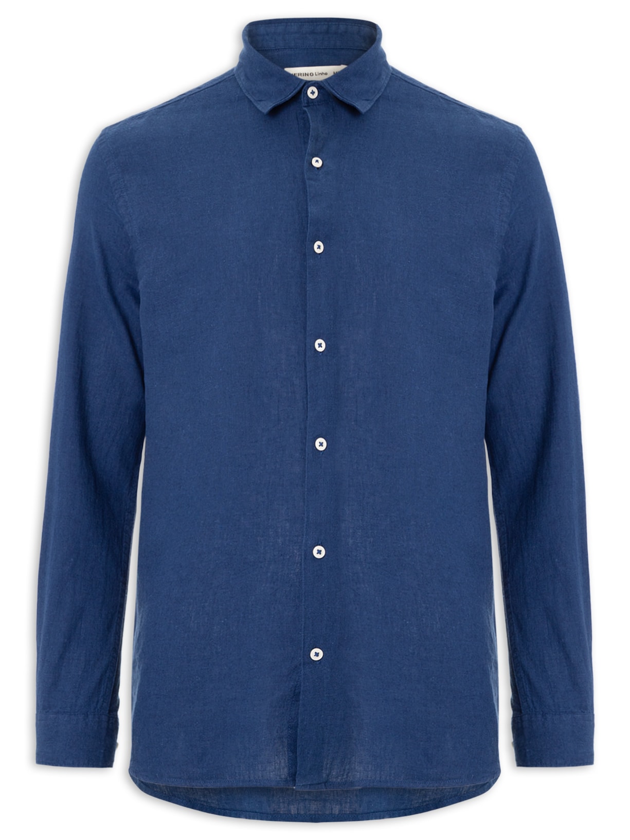 Camisa Masculina Manga Longa - Azul