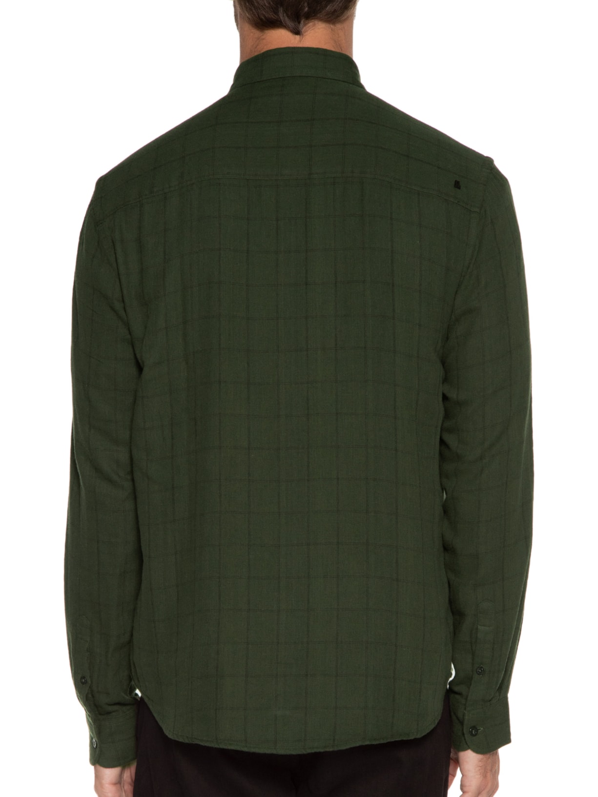 Camisa Masculina Manga Longa Bourbon Verde Foxton
