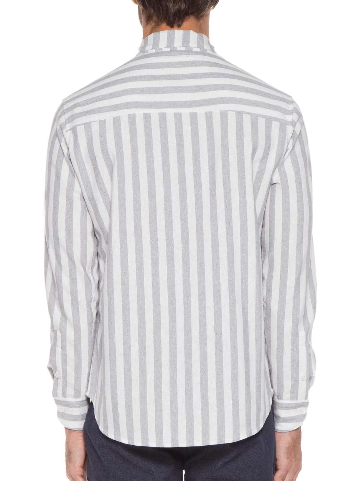 Camisa Masculina Manga Longa Búzios Cinza Be.each