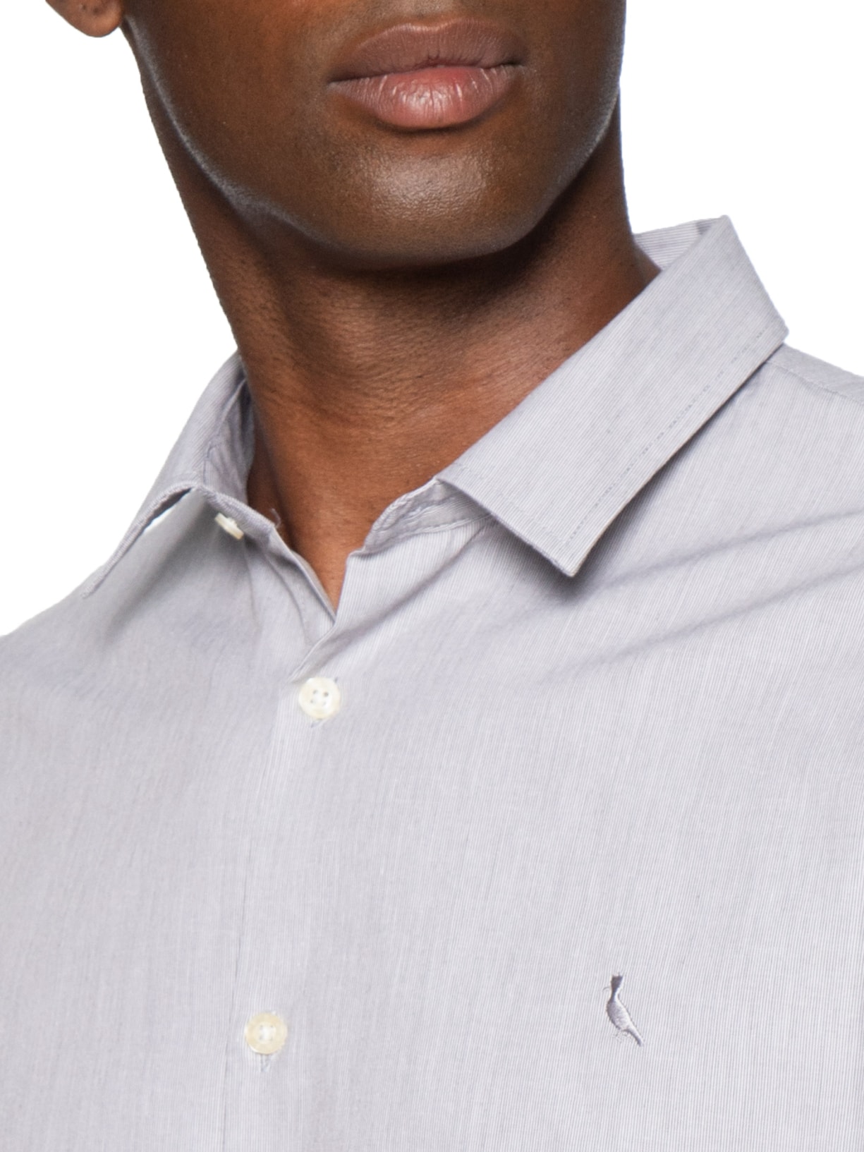 Camisa Masculina Manga Longa Cerrado Cinza Reserva