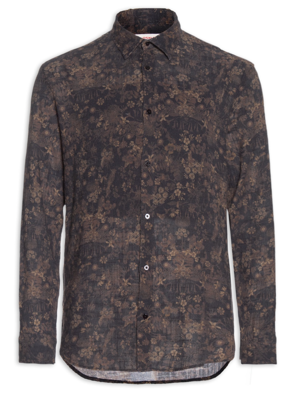 Camisa Masculina Manga Longa Ciclo Golden - Preto