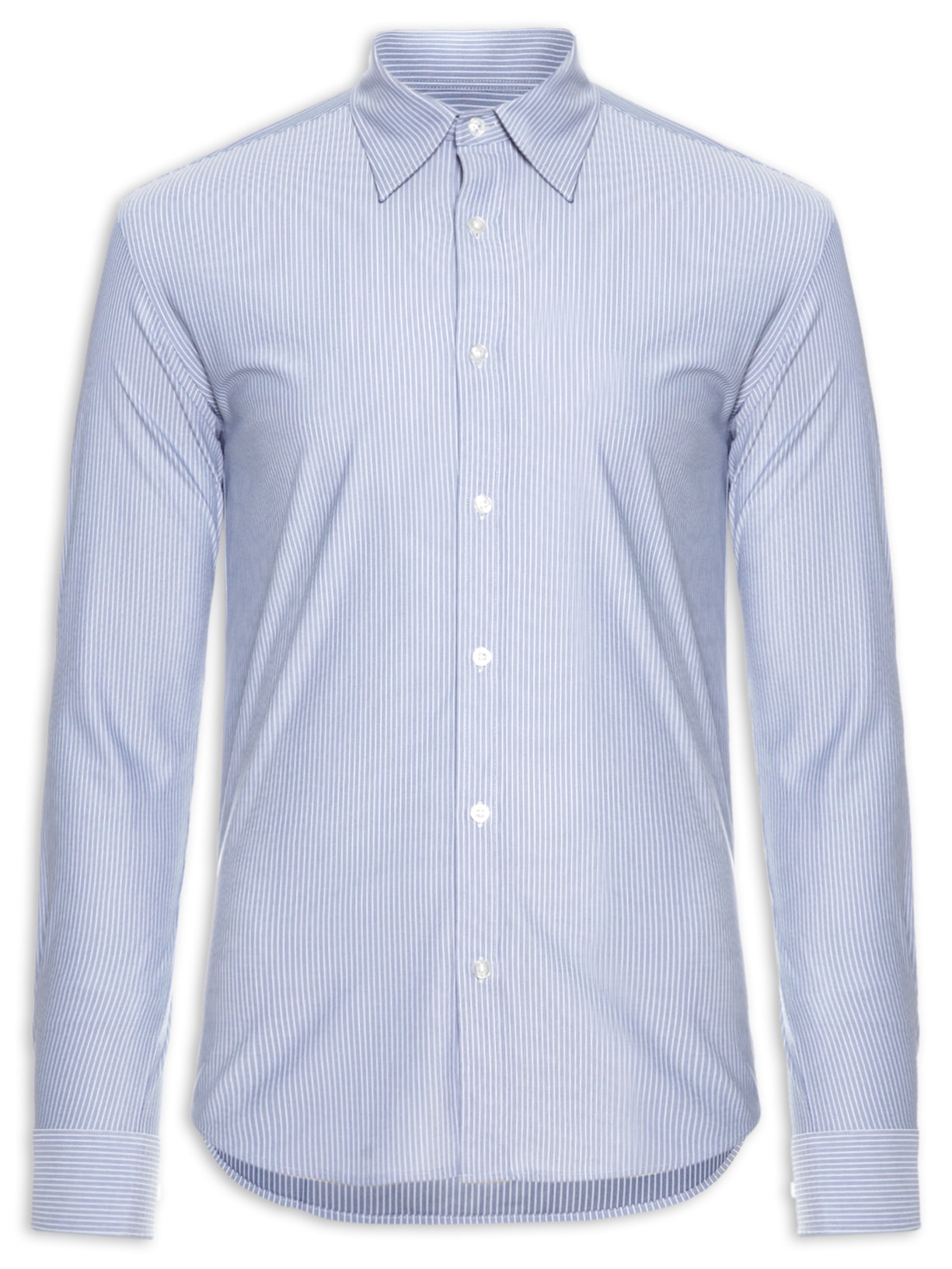 Camisa Masculina Manga Longa - Cinza