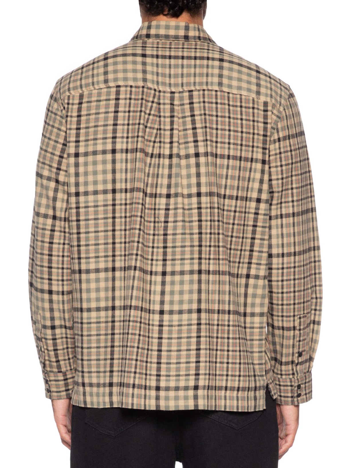 Camisa Masculina Manga Longa Cotton Vintage Wood Verde Osklen