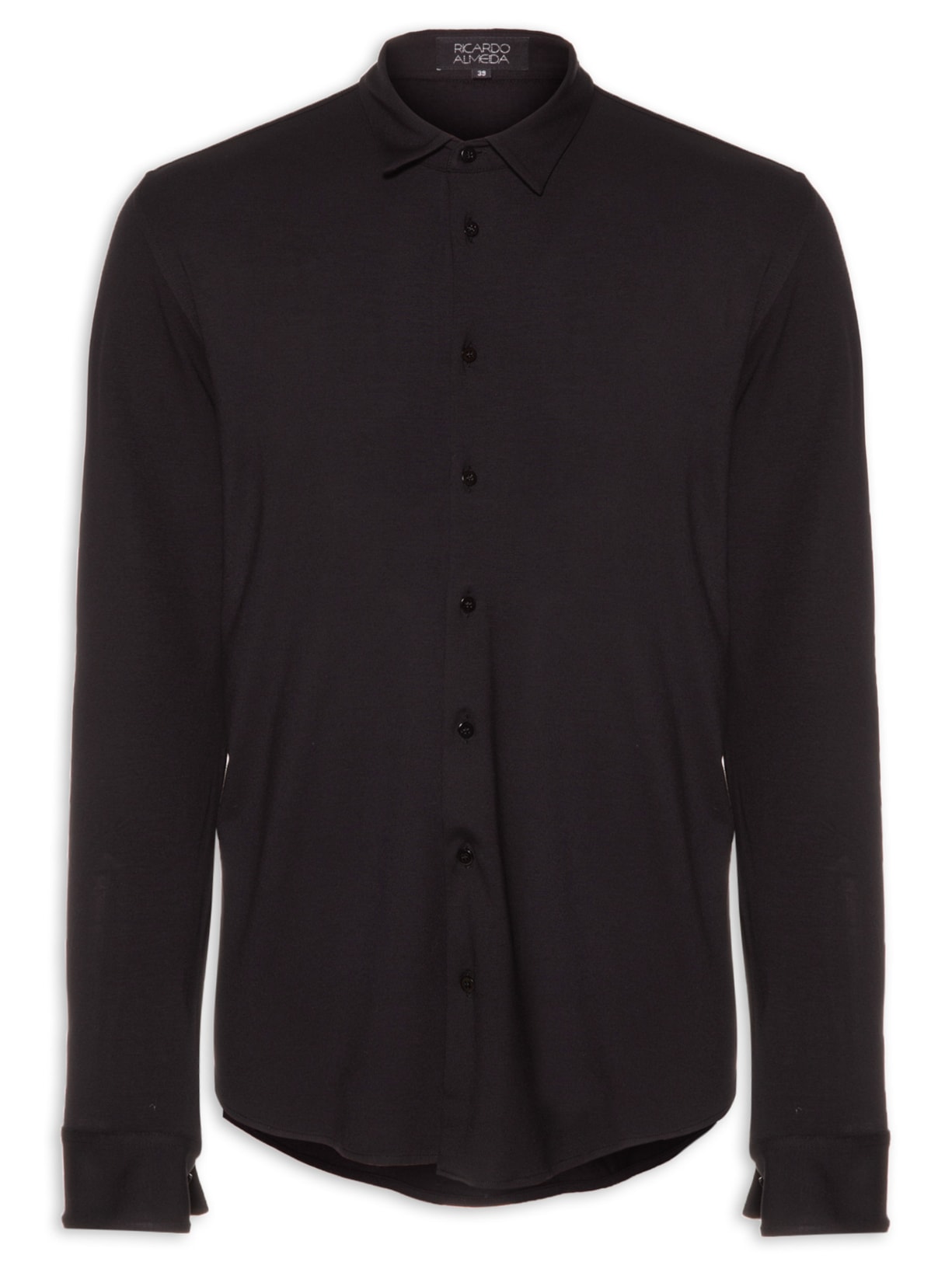 Camisa Masculina Manga Longa Heaven - Preto