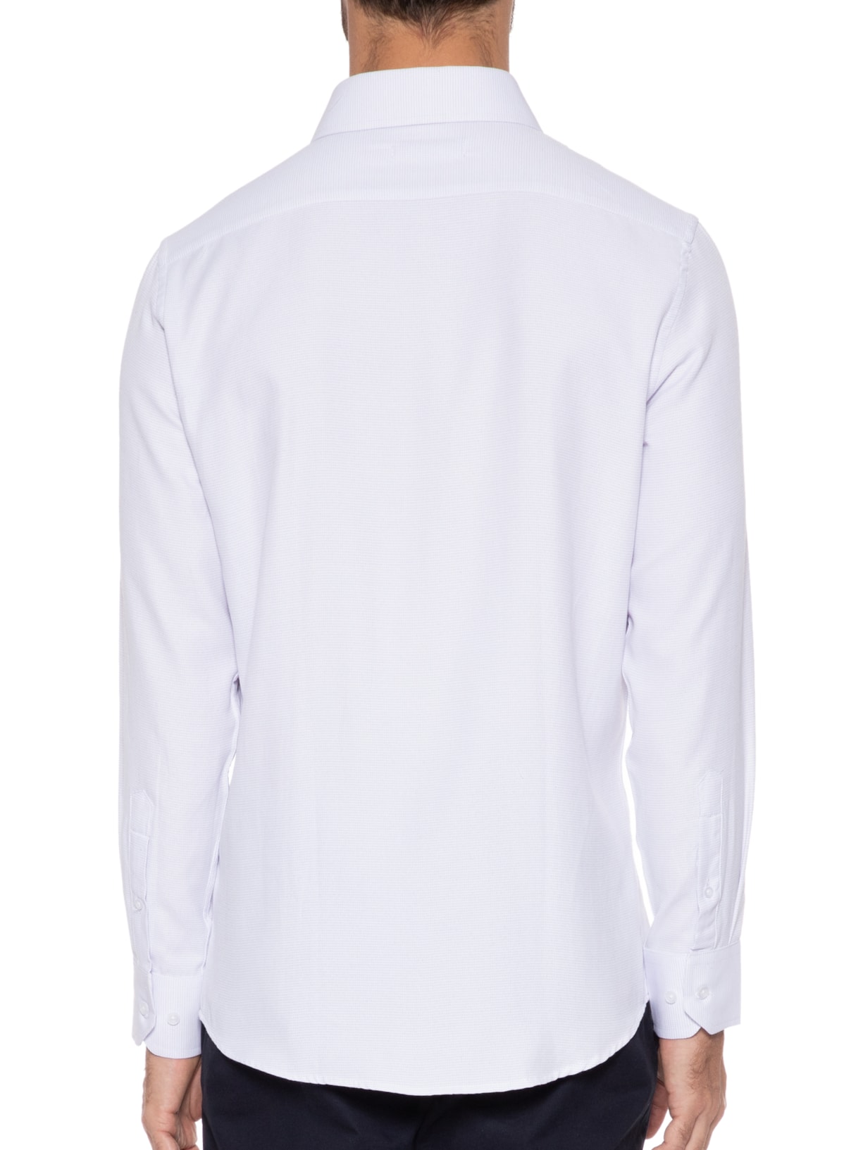 Camisa Masculina Manga Longa Lilás '2 Essential