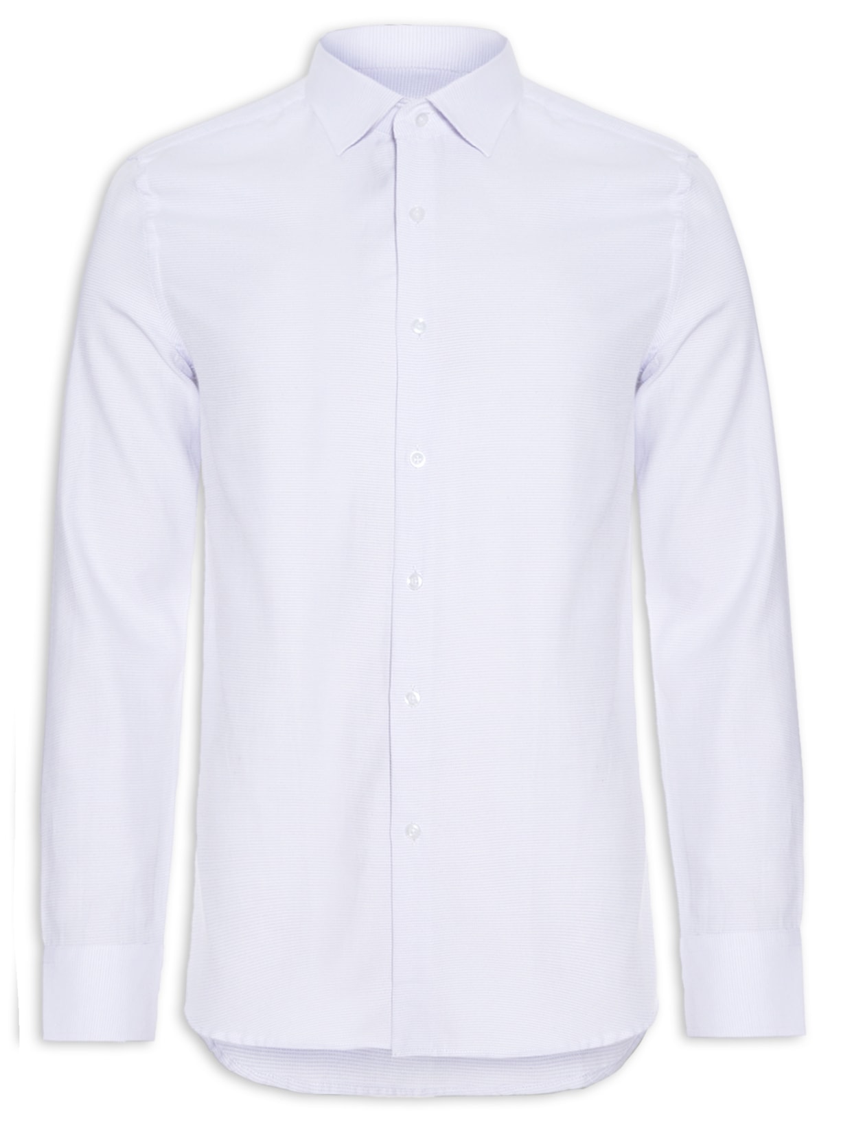 Camisa Masculina Manga Longa - Lilás
