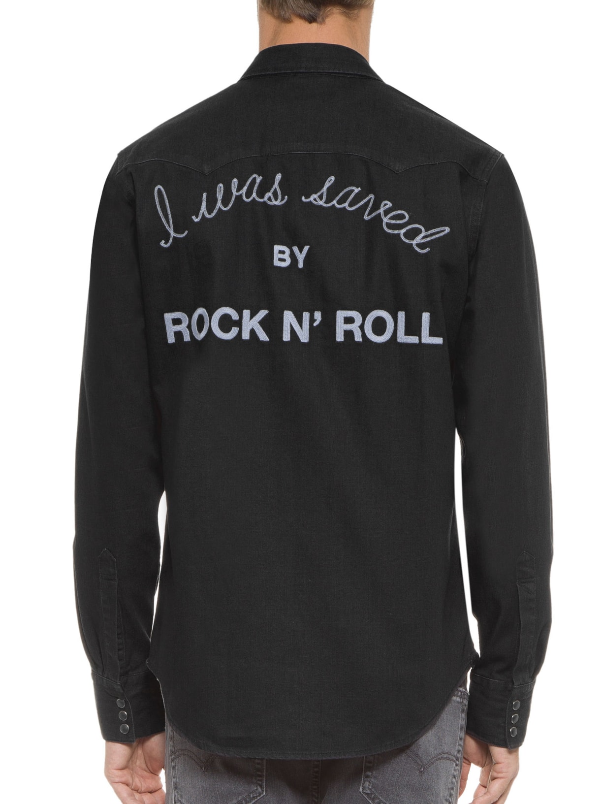 Camisa Masculina Manga Longa Preto Levi's