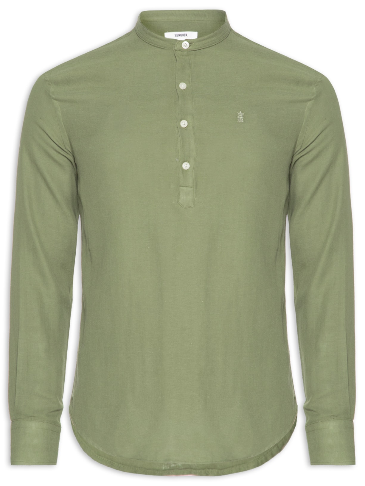 Camisa Masculina Manga Longa Santorini - Verde